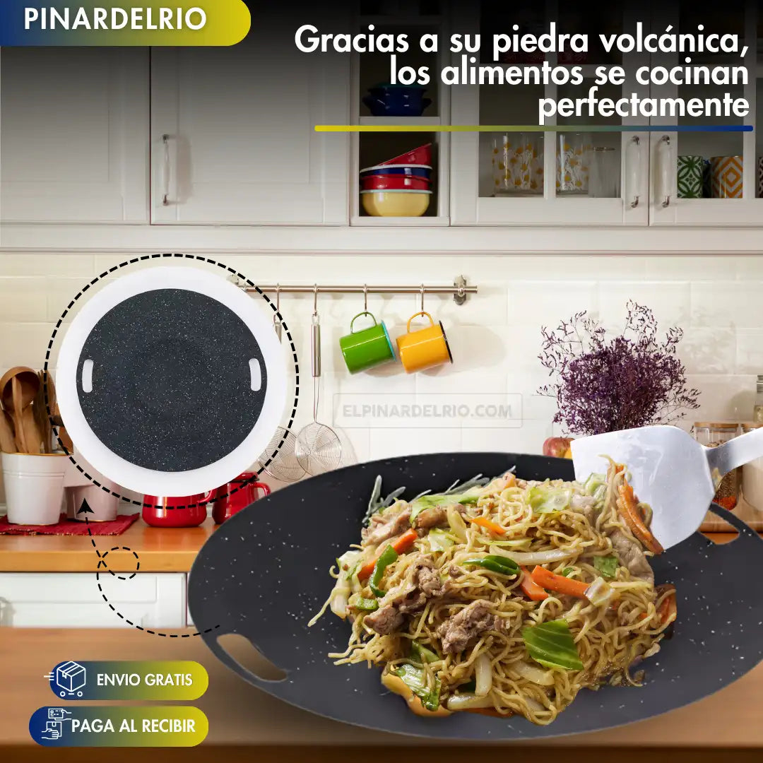 Sarten StoneGrill Coreano ¡De regalo! “50 Recetas para tu Sartén”