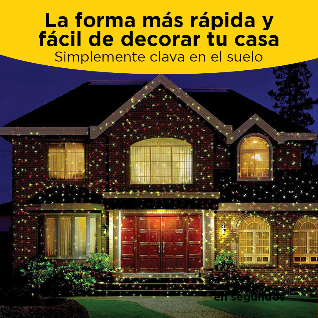 HoliGlow - Proyector Navideño Automático